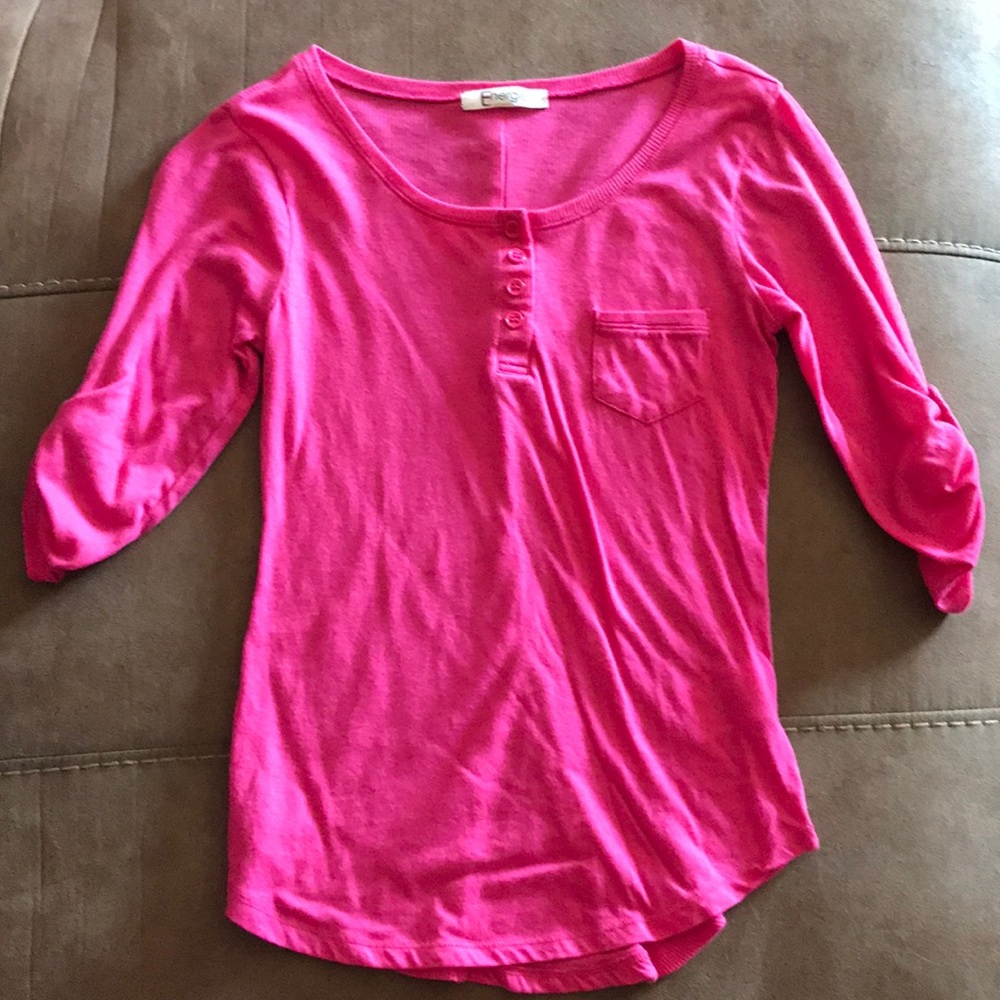 3/4 length sleeve button shirt- NWOT